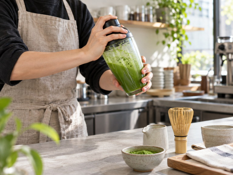 How to use a matcha shaker featured image