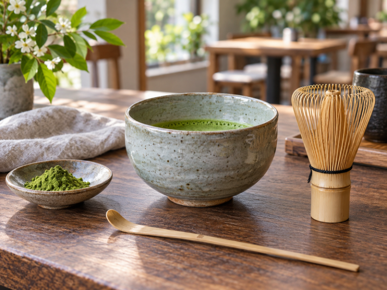 Matcha bowl and whisk set featured image