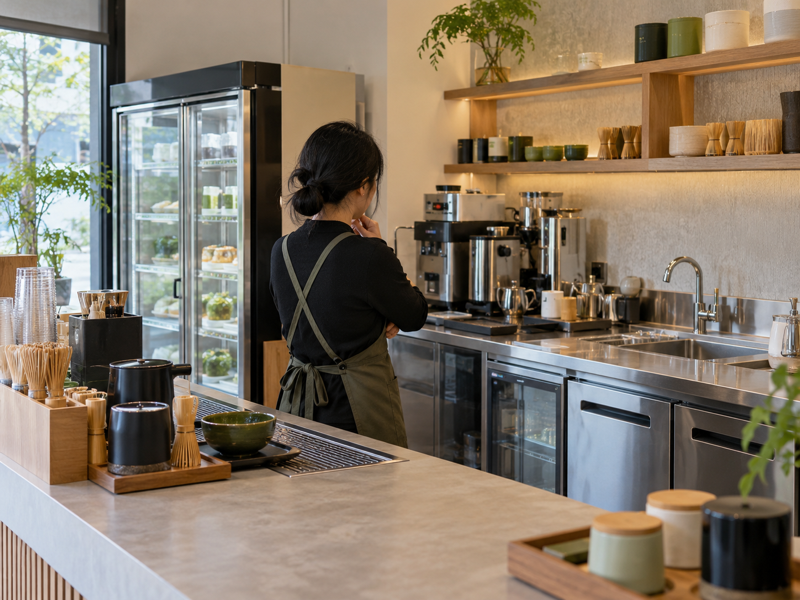 how to open a matcha cafe planning session in mainland China